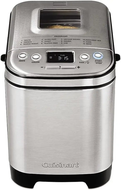 Cuisinart Compact Automatic Bread Maker Machine, Up To 2lb Loaves