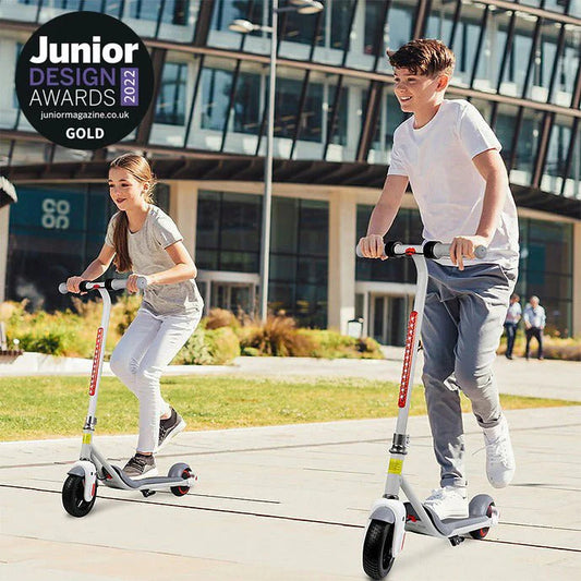 Electric Lightweight Scooter For Kids, 150W, White