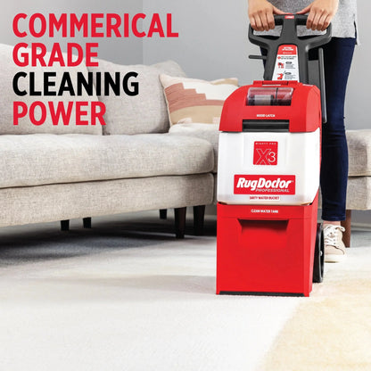 Rug Doctor X3 Commercial Carpet Cleaner, Pro Pet Pack With 48 oz Pet Cleaner - X3