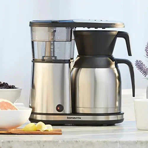 Bonavita 8-Cup One-Touch Coffee Maker With Thermal Carafe, Stainless Steel - BV1900TS