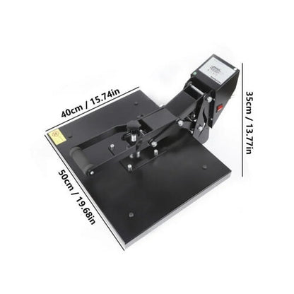 Clamshell Heat Press Machine, Auto Open, 16 x 20 inch - T-Shirt Sublimation Digital Transfer