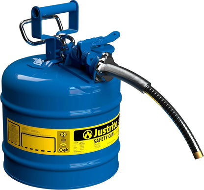 5-Gallon Red Type II Steel Safety Gas Can With 9-Inch Flexible Spout - 7250130