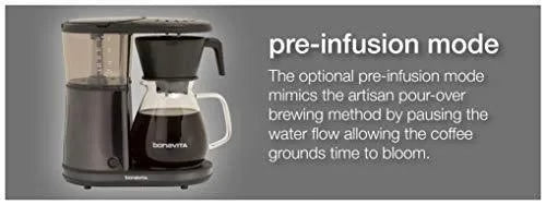 Bonavita 8-Cup One-Touch Coffee Maker With Thermal Carafe, Stainless Steel - BV1900TS