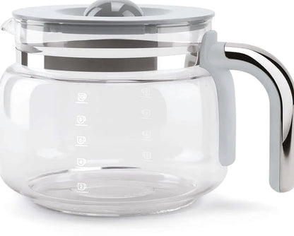 Smeg 50's Retro Style Drip Filter Coffee Machine, 10 Cups, Pastel Green