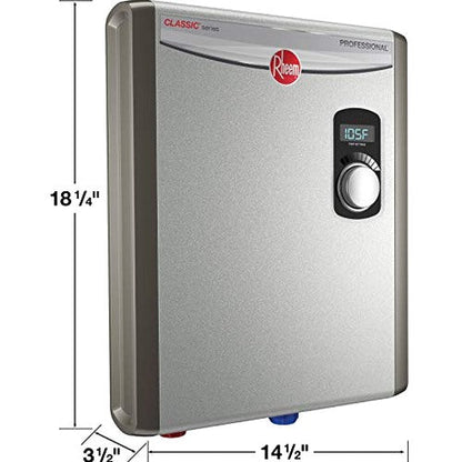 Rheem Tankless Electric Water Heater 18kW 240V Gray