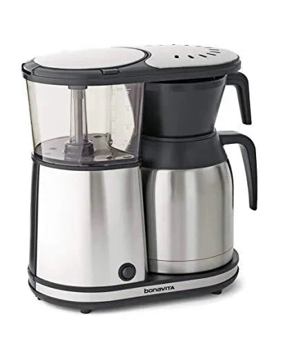 Bonavita 8-Cup One-Touch Coffee Maker With Thermal Carafe, Stainless Steel - BV1900TS